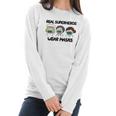 Real Superheros Nurse Doctor Women Long Sleeve Tshirt