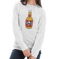 The Simpsons Duff Beer Bottle Women Long Sleeve Tshirt