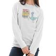 Teacher Dont Let The Pigeon Get Too Close Funny Gift Women Long Sleeve Tshirt