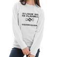 Im Wearin This For Awareness - Oligodendroglioma Black Women Long Sleeve Tshirt