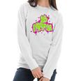 Yo Mama Old Skool Style 90S Hip Hop Party Women Long Sleeve Tshirt