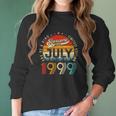 22Nd Birthday Decorations July 1999 Men Women 22 Years Old Women Long Sleeve Tshirt