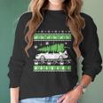 2X Low Toyota Corolla Ae92 Christmas Car Tree Ugly Sweater Women Long Sleeve Tshirt