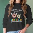 3Rd Grade Quaranteacher Teacher Social Distancing Women Long Sleeve Tshirt