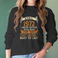 50 Years Old Gifts April 1972 Limited Eition 50Th Birthday Women Long Sleeve Tshirt