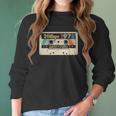 50 Years Old Vintage 1972 Cassette Tape 50Th Birthday Outfit Women Long Sleeve Tshirt