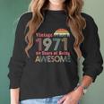 50Th Birthday Gifts For Women Vintage 1971 Women Long Sleeve Tshirt