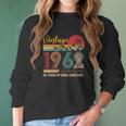 60 Years Old 60Th Birthday Born In 1962 Gifts Men Women Women Long Sleeve Tshirt