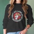 Aint No Laws When You Are Drinking With Claus Christmas Santa Women Long Sleeve Tshirt