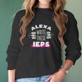 Alexa Write My Iep Funny Teacher Women Long Sleeve Tshirt