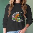 Animal Lovers Fishing Carp Fish DragonflyWomen Long Sleeve Tshirt