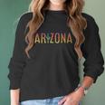 Arizona State Souvenir Arizona Cactus Funny Gift Women Long Sleeve Tshirt