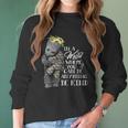 Baby Groot Hug Bear Autism In A World Where You Can Be Anything Be Kind Women Long Sleeve Tshirt