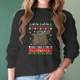 Baby Yoda What Child Is This Ugly Christmas Shirt Women Long Sleeve Tshirt