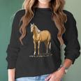 Beautiful Palomino Quarter Horse Women Long Sleeve Tshirt