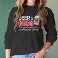 Beer And Cubs The Glue Holding This 2020 Shitshow Together Shirt Women Long Sleeve Tshirt