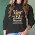 Best Of 1952 70 Years Old Gifts 70Th Birthday Gift For Men Women Long Sleeve Tshirt