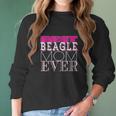 Best Beagle Mom Ever Beagle Dog Women Long Sleeve Tshirt