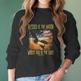 Blessed Is The Nation Whose God Is The Lord Women Long Sleeve Tshirt