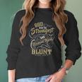 Blunt Shirt God Made The Strongest And Named Them Blunt - BluntShirt Blunt Hoodie Blunt Family Blunt Tee Blunt Name Blunt Lover Women Long Sleeve Tshirt