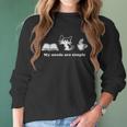 Book Cat Coffee - Canada And Europe Women Long Sleeve Tshirt