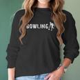 Bowling Logo Women Long Sleeve Tshirt