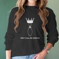 Bowling-Shirt-They-Call-Me-Kingpin-White Women Long Sleeve Tshirt