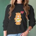 Care Bears Friend Bear Flower Women Long Sleeve Tshirt