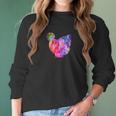 Chicken Silkie Chicken Bantam Chicken Pet Women Long Sleeve Tshirt