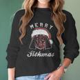 Christmas Merry Sithmas Women Long Sleeve Tshirt