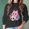 Cute Anime Kawaii Cat Aesthetic Kawaii Pastel Goth Halloween Men Women T-Shirt Graphic Print Casual Unisex Tee Women Long Sleeve Tshirt