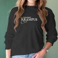 Daddy Krampus Christmas Women Long Sleeve Tshirt