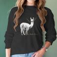 Dali Llama Unisex For The Pun Lover Women Long Sleeve Tshirt