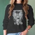 Deftones Owl And Skull Women Long Sleeve Tshirt