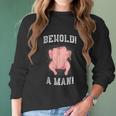 Diogenes Behold A Man Chicken Epic Philosophy Women Long Sleeve Tshirt