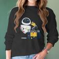 Disney Pixar Wall-E Eve Christmas Light Wrap Women Long Sleeve Tshirt