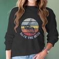 Distressed Honey Bee Lovers Save The Bees Women Long Sleeve Tshirt