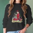 Doctor Who Rockabilly Missy Time Lady Baker Women Long Sleeve Tshirt