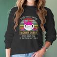 Don’T Mess With Mommy Shark Women Long Sleeve Tshirt