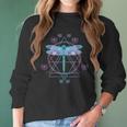 Dragonfly Pastel Goth - Soft Goth Aesthetic Clothes Occult Women Long Sleeve Tshirt