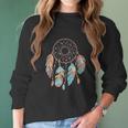 Dream Catcher Native American Feathers Boho Dreamcatcher Women Long Sleeve Tshirt