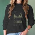 Duck Hunter Quote I Still Play Duck Duck Goose Women Long Sleeve Tshirt