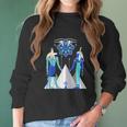 Egyptian God Anubis And Goddess Maat Amen Ra Women Long Sleeve Tshirt