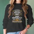 February 1997 25Th Birthday Gift 25 Years Old Men Women Women Long Sleeve Tshirt