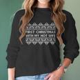 First Christmas With My Hot Wife Women Long Sleeve Tshirt