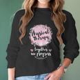 Floral Motivational Pt Pta Team Squad Gifts Physical Therapy Women Long Sleeve Tshirt