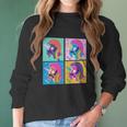 Fortnite Unicorn Llama Rainbow Women Long Sleeve Tshirt