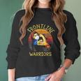 Frontline Warrior Nurse Nurse Gift Funny Women Long Sleeve Tshirt