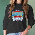 Funny Auntie Patrol Dogs Women Long Sleeve Tshirt