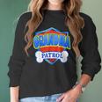 Funny Grandma Patrol - Dog Mom Dad Women Long Sleeve Tshirt